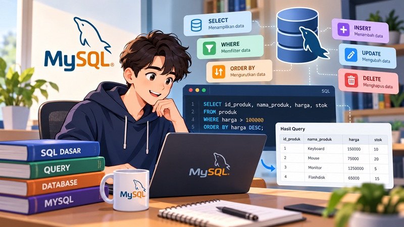 Belajar SQL dari Dasar: Panduan Lengkap untuk Pemula dengan Contoh Query