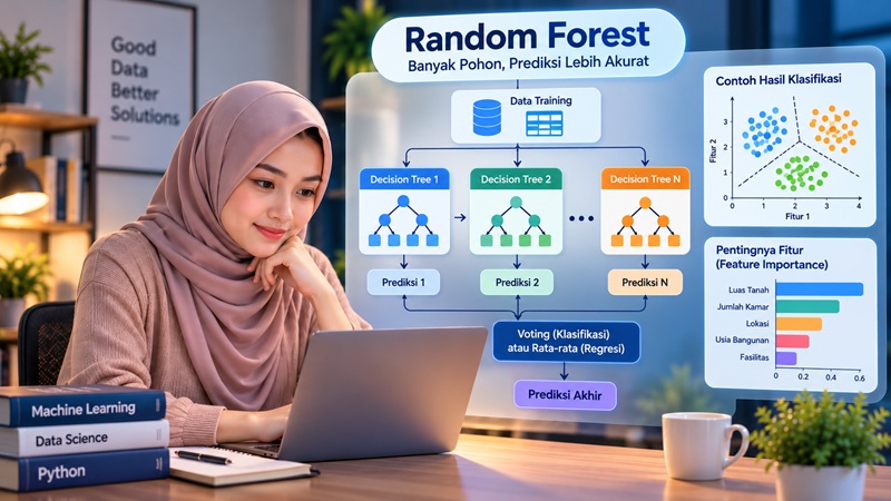 Apa Itu Random Forest? Pengertian, Cara Kerja, dan Contoh Penerapannya