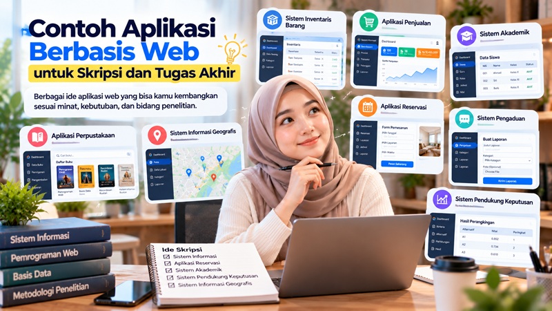 Contoh Aplikasi Berbasis Web untuk Skripsi dan Tugas Akhir Mahasiswa