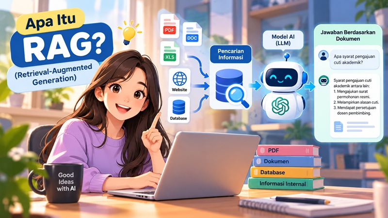 Apa Itu RAG (Retrieval-Augmented Generation)? Cara Kerja dan Contoh Penerapannya