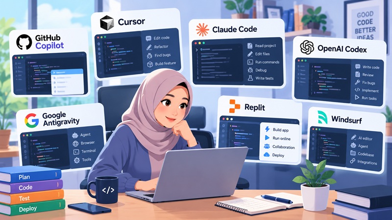 AI Coding Assistant Terbaik 2026: Perbandingan Tools untuk Programmer