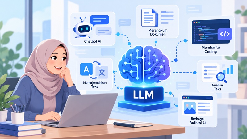 Apa Itu LLM (Large Language Model)? Cara Kerja, Contoh, dan Penerapannya