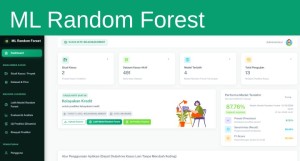 Aplikasi Machine Learning Random Forest Klasifikasi